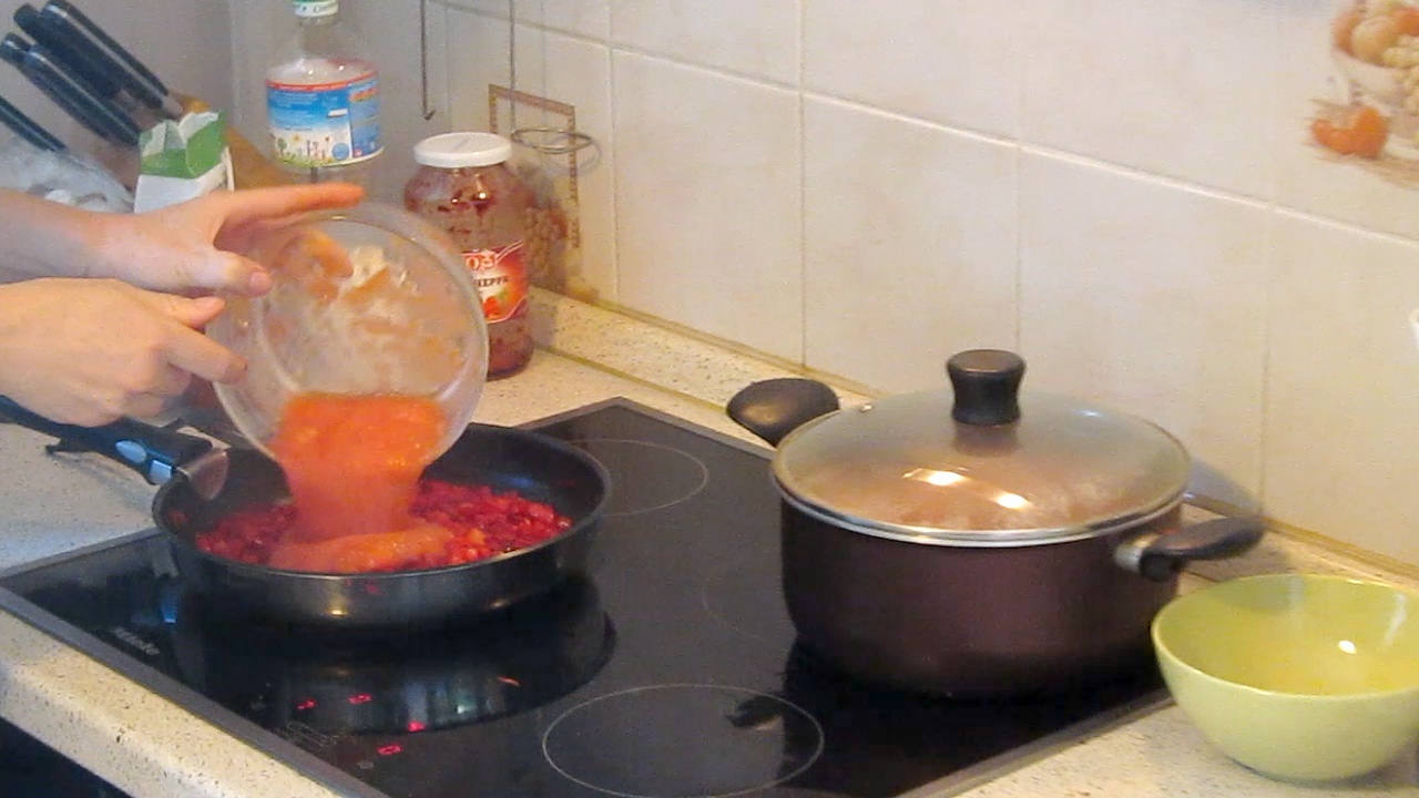 001. Our favorite borscht - My, Rumkin, , Borsch, First meal, Soup, , Yummy, Longpost, Video