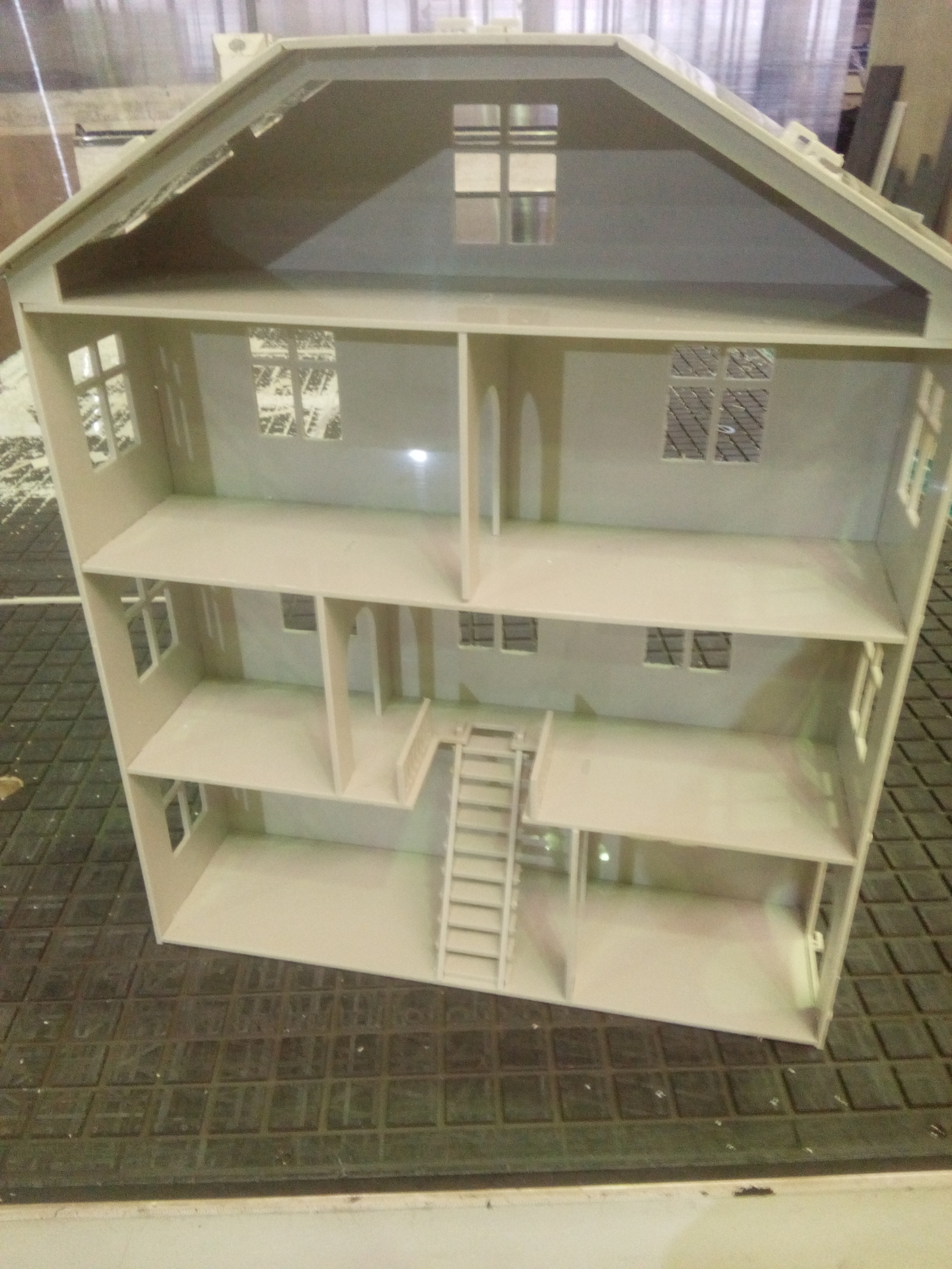 house for toys - My, Dollhouse, CNC, Longpost