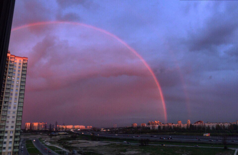 Peter is another planet. - Rainbow, Saint Petersburg