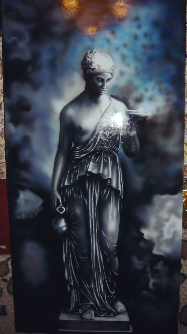 The father made a gift. It turned out well. - Airbrushing, Art, Creation