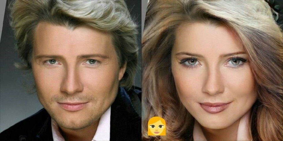 If famous men were born women... - Faceapp, Men, Female, How to unsee it, Longpost, Women