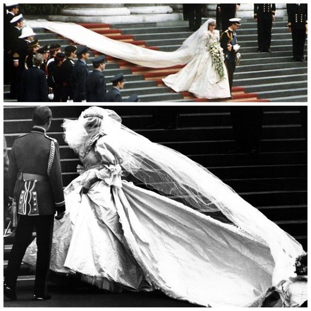 Wedding of Lady Diana Spencer, future Princess of Wales, and heir to the British throne, Prince Charles, July 29, 1981. - Wedding, Retro, The photo, Princess Diana, Longpost