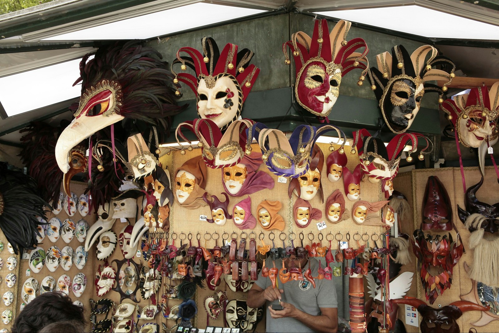 Venetian masks - My, Venice, Venetian mask, Mask, Italy, Blower, The photo, Longpost