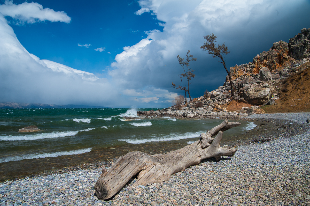 And again Lake Baikal, Olkhon Island. - My, Olkhon, Baikal, Nikon, Shaman Rock, Longpost