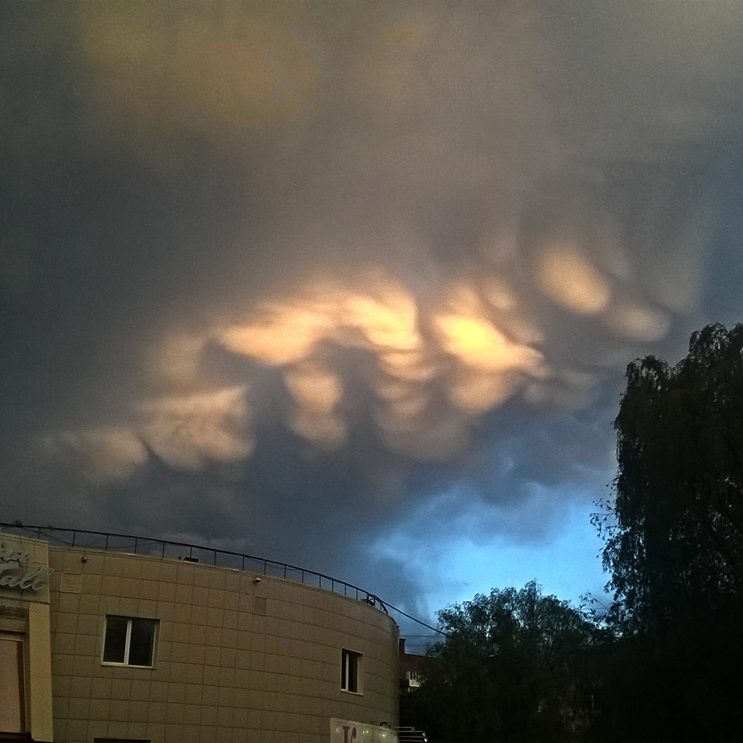 Over Omsk. - My, Omsk, Thunderstorm, Interesting, Unusual, beauty, Longpost, Russia