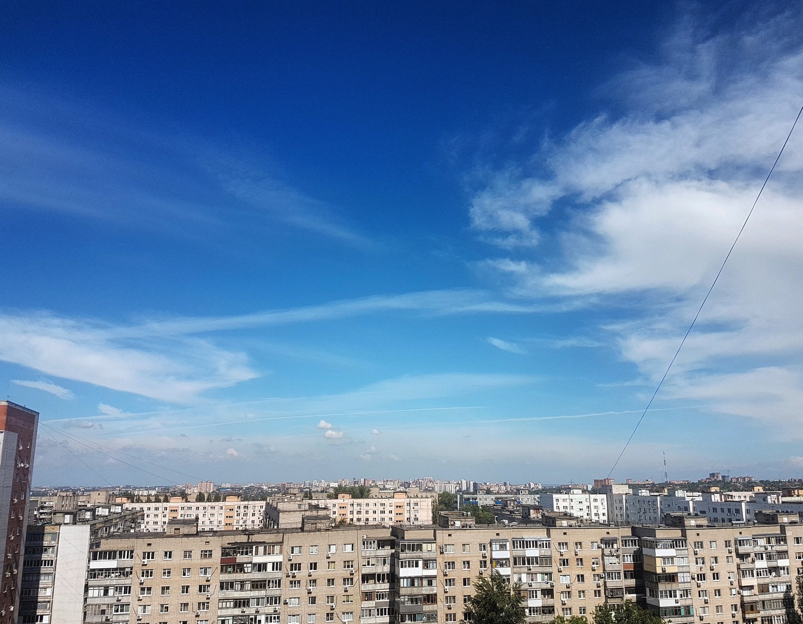 My photos of the sky taken in a week - My, Sky, Rostov-on-Don, The photo, Longpost