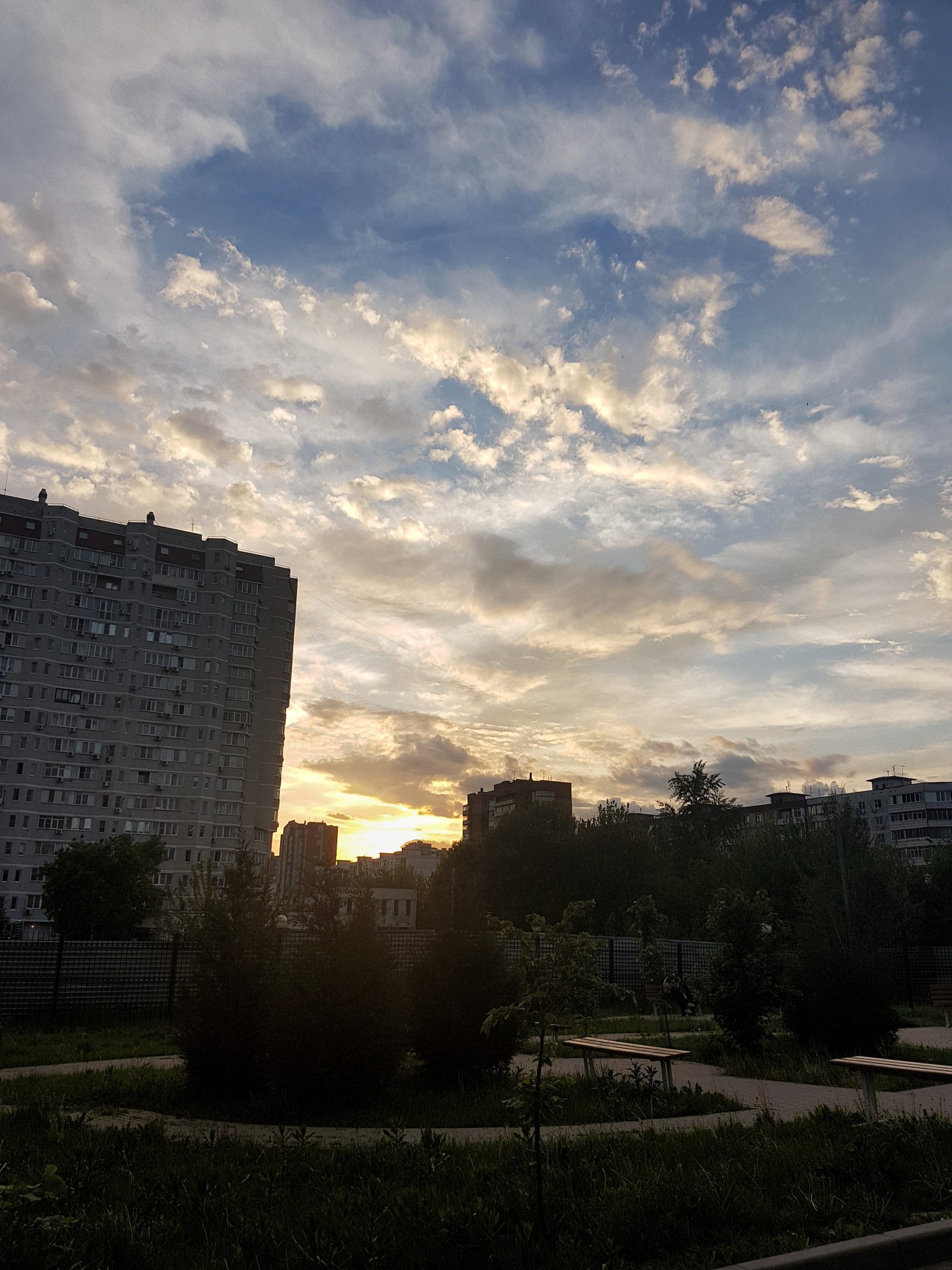 My photos of the sky taken in a week - My, Sky, Rostov-on-Don, The photo, Longpost