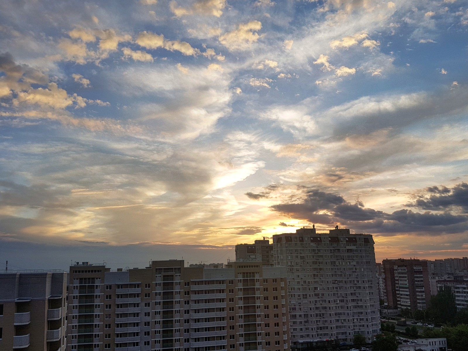 My photos of the sky taken in a week - My, Sky, Rostov-on-Don, The photo, Longpost