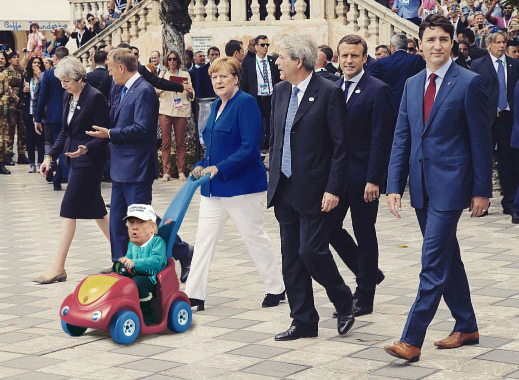 The strength of G7. - Reddit, G7 Summit, The Big Seven, Politics, Humor