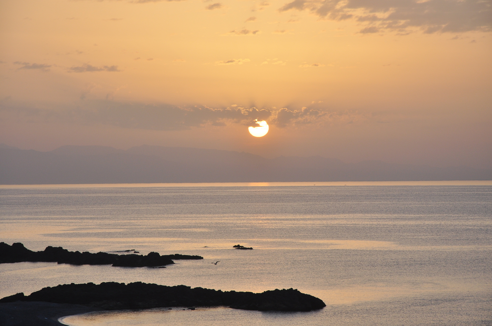 Battle of sunsets - My, , Taormina, Sunset, Battle of sunsets