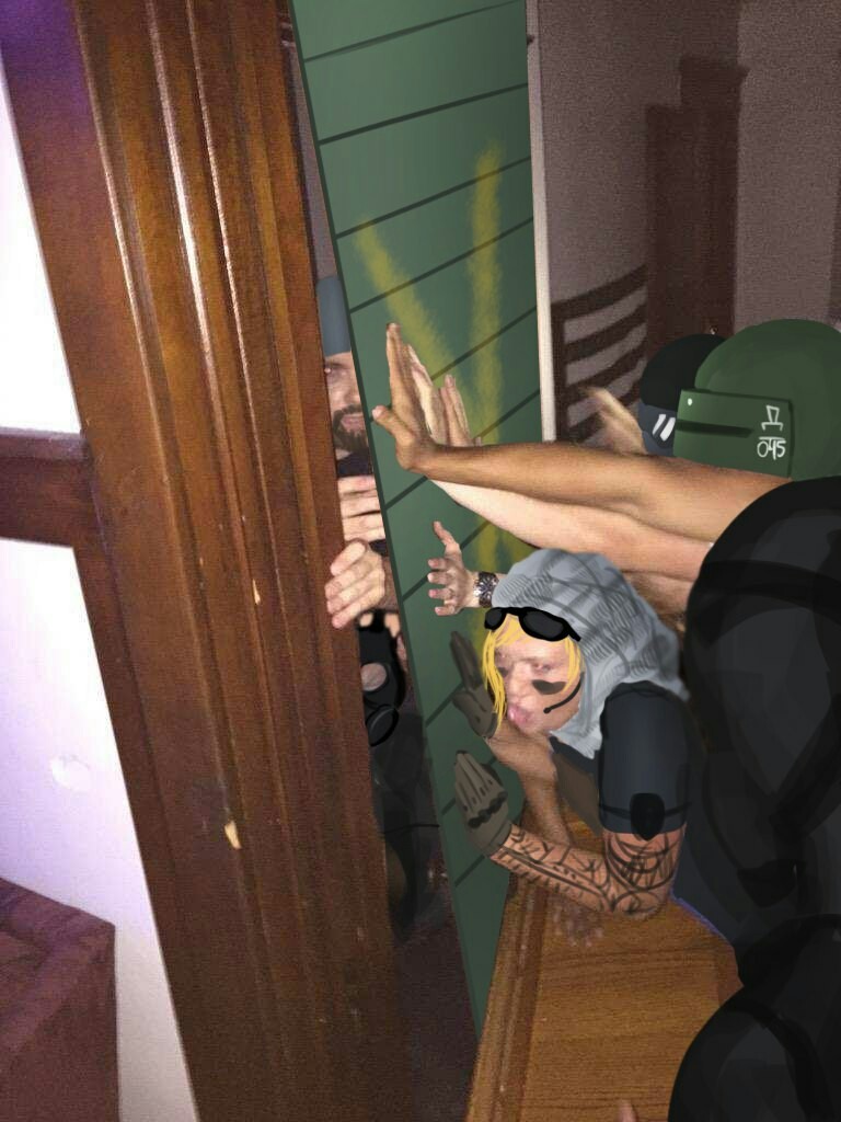 When the assault began unexpectedly - Photoshop master, Tom clancy's rainbow six siege, Police