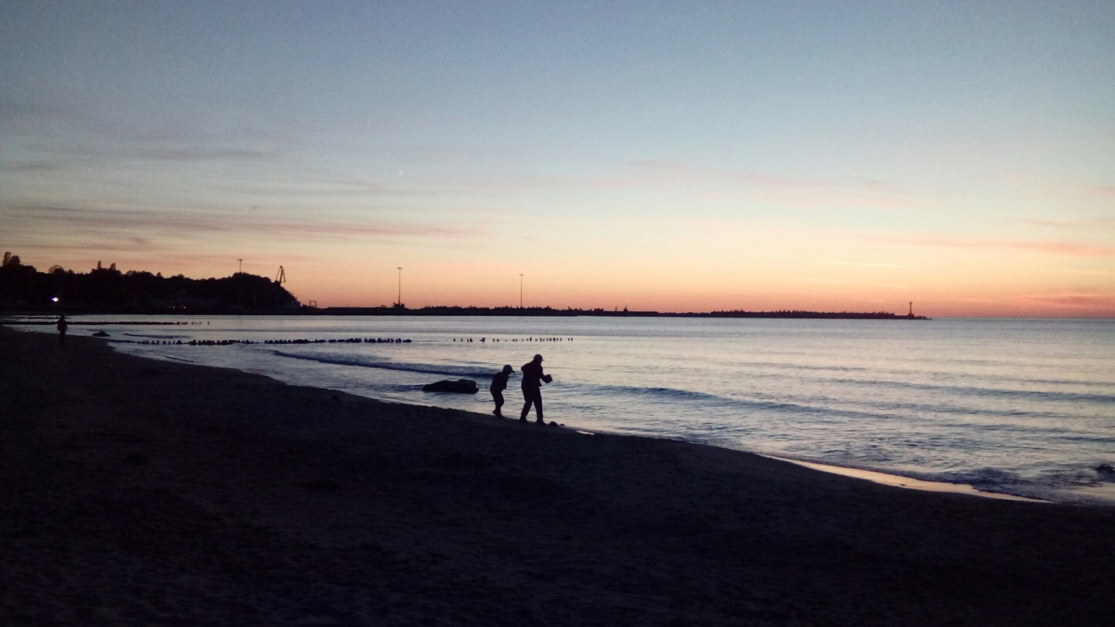 Evening on the beach - My, Beach, Evening