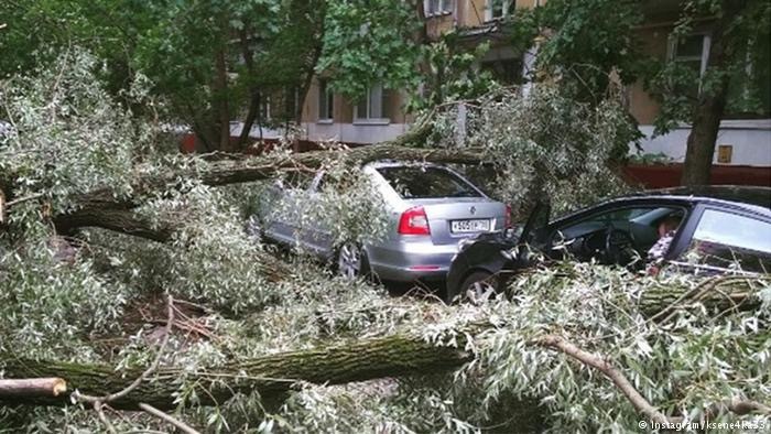 По Москве прошёлся ветерочек - Москва, Погода, Длиннопост