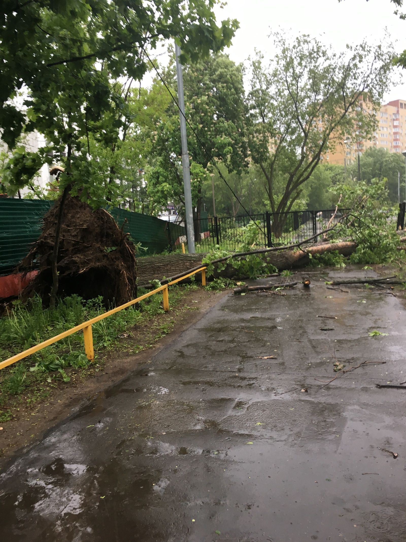 Thunderstorm in Moscow - My, Thunderstorm, Moscow, Storm, A storm warning, Longpost