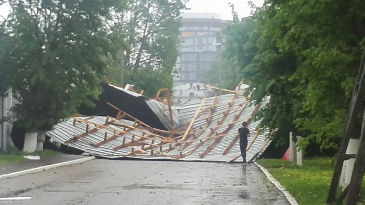 Ураган в Королёве - Ураган, Шторм, Город Королев, Длиннопост