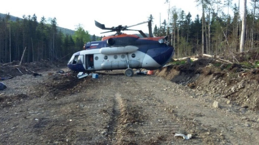 Helicopter crashed with officials - Incident, , Helicopter