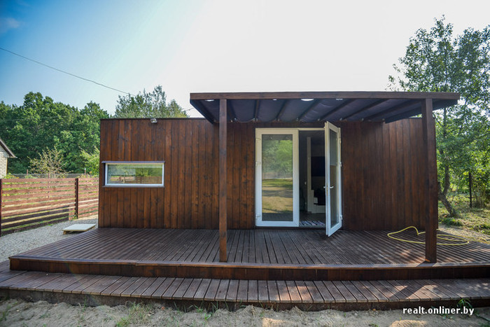 container house - House, Small House, Container house, Container, , Dacha, Accordion, Longpost, Repeat