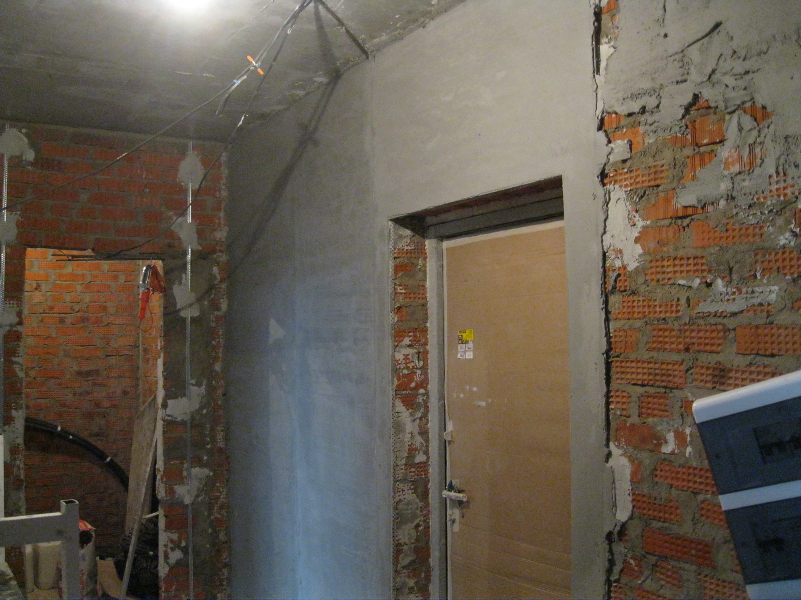 Renovation in a new building from scratch. - My, Repair, New building, Life stories, With your own hands, Longpost, Plaster