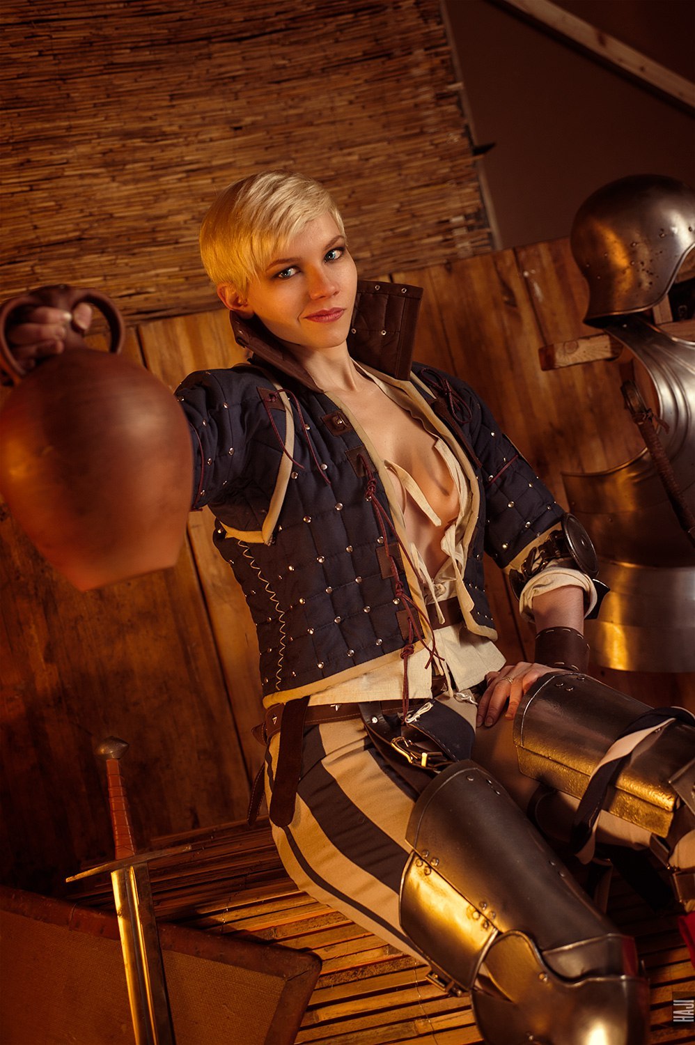 Bianca (Ves) - NSFW, My, Witcher, Bianca, Stripes, The Witcher 3: Wild Hunt, The Witcher 3: Wild Hunt, Cosplay, Longpost