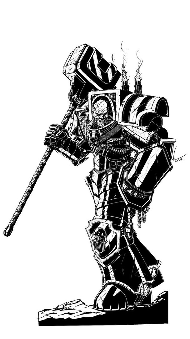 Iron Warriors - Warhammer 40k, Chaos, Iron warriors, Wh Art, Longpost