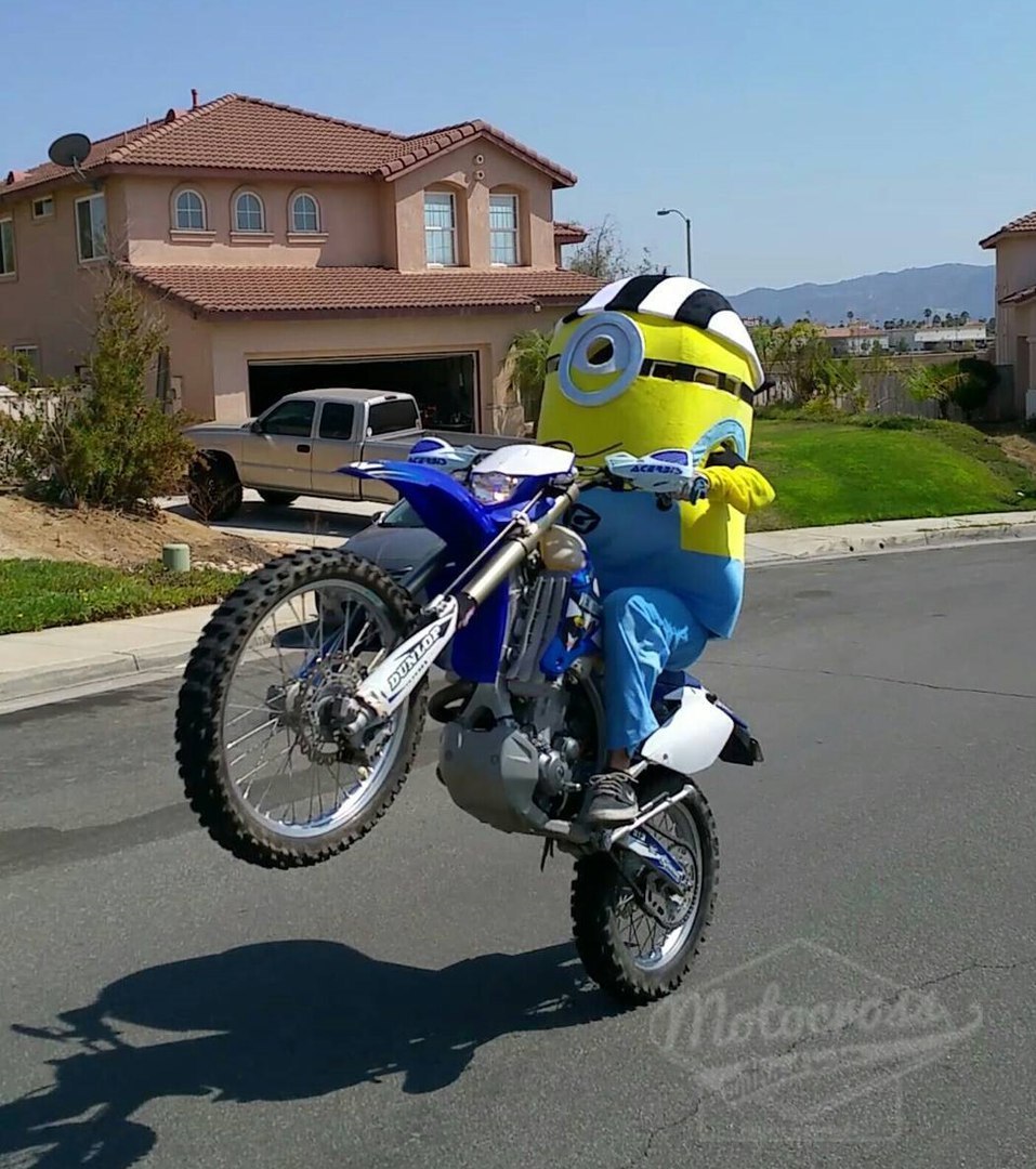 Photo of the day - Moto, Motorcycles, Motocross, Motorcycle season, Motor oil, Humor