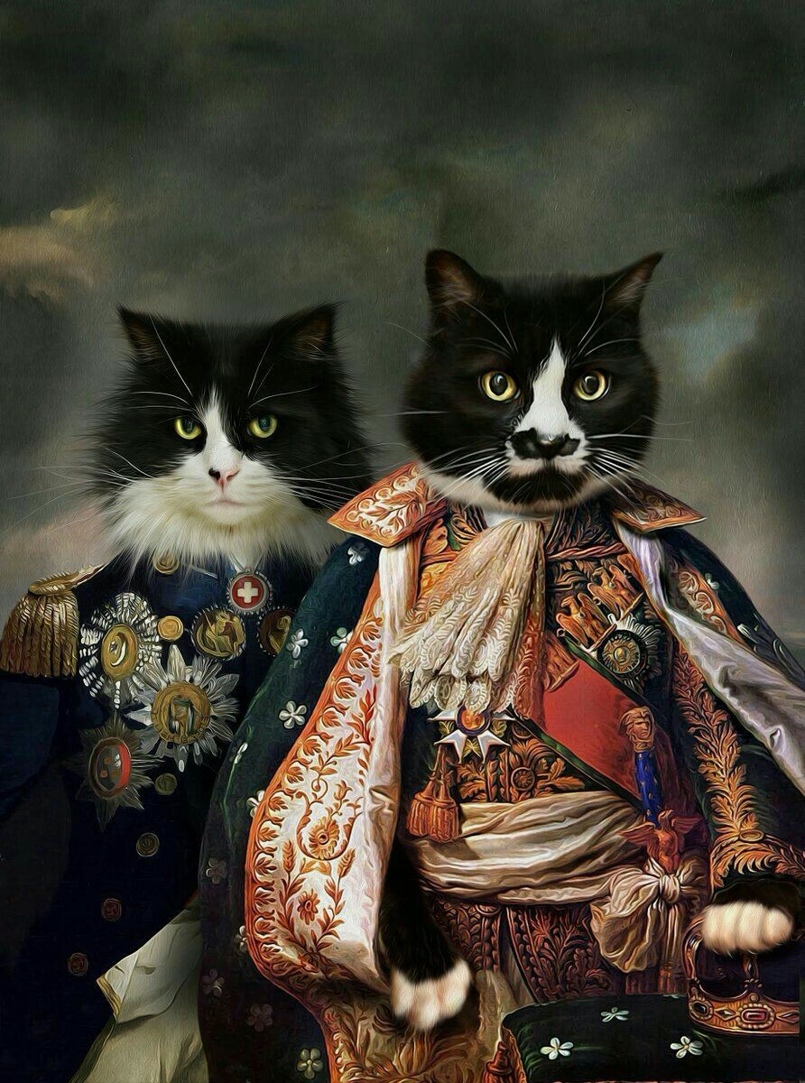 Retro cats - Cats are like people, Not photoshop, The photo, Longpost, cat