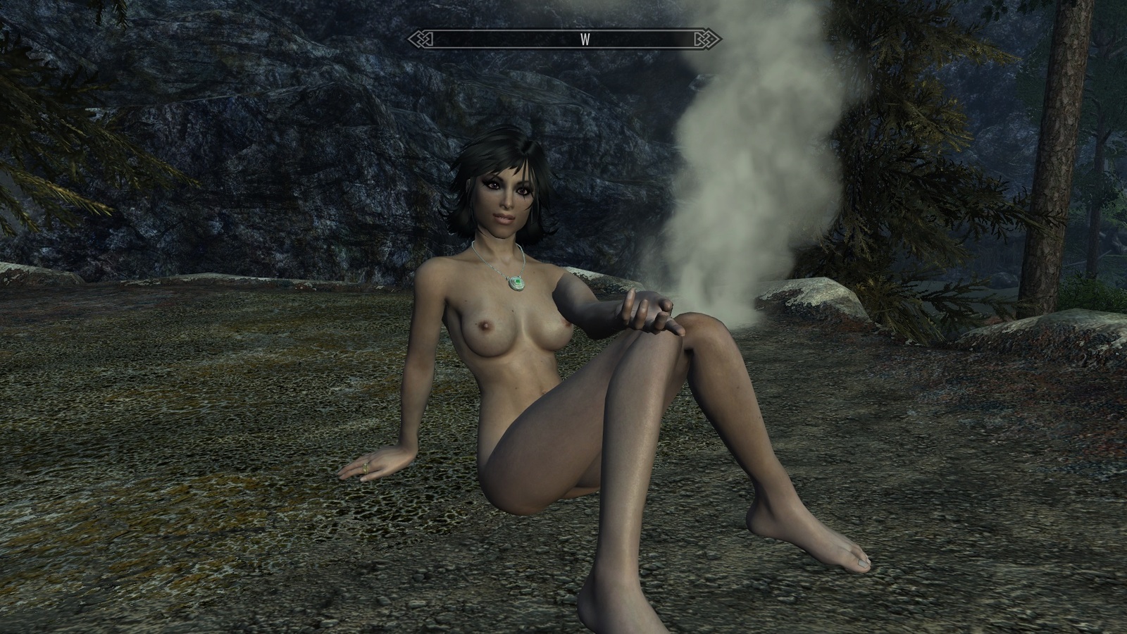 The beauty of Skyrim - NSFW, My, Girls, Fashion, Longpost