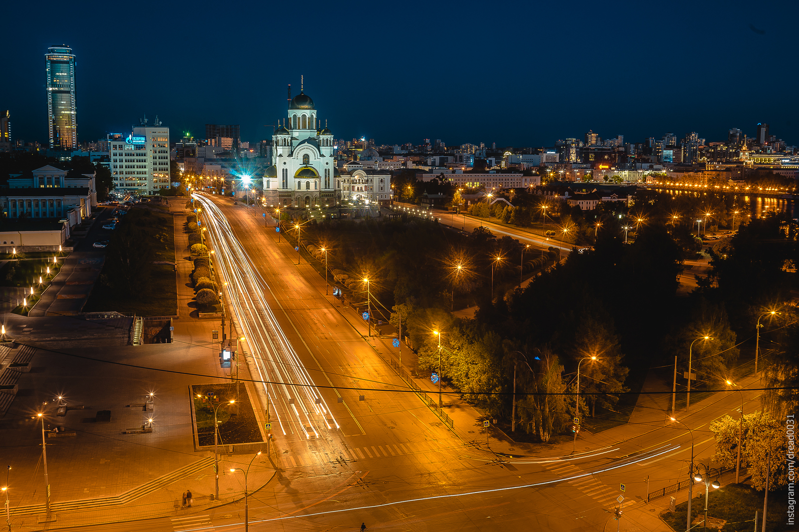 Екатеринбург этой ночью. - Моё, Фотография, Екатеринбург, Длиннопост