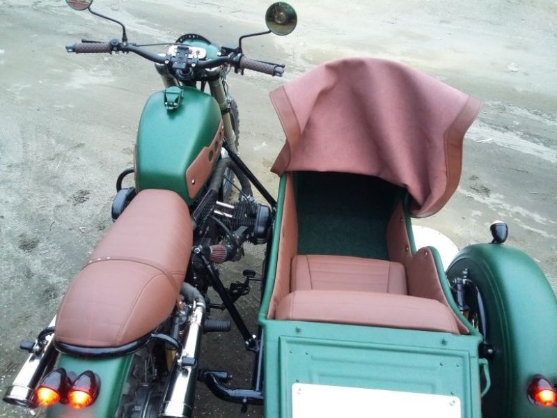 Custom motorcycle Ural Scrambler - Motorcycles, Customization, Homemade, Ural, Longpost, Moto