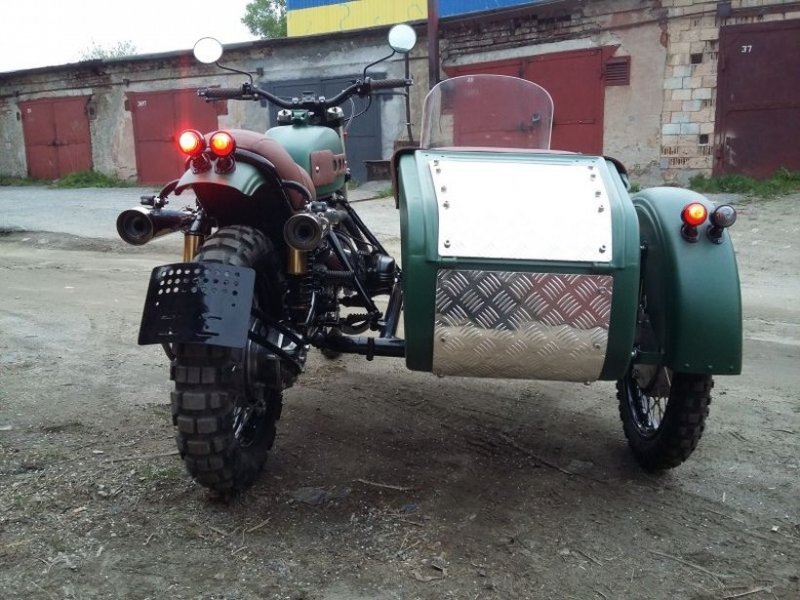 Custom motorcycle Ural Scrambler - Motorcycles, Customization, Homemade, Ural, Longpost, Moto