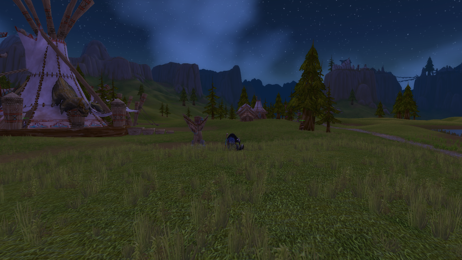 beauty - My, Wow, World of warcraft, beauty, Tauren, Landscape