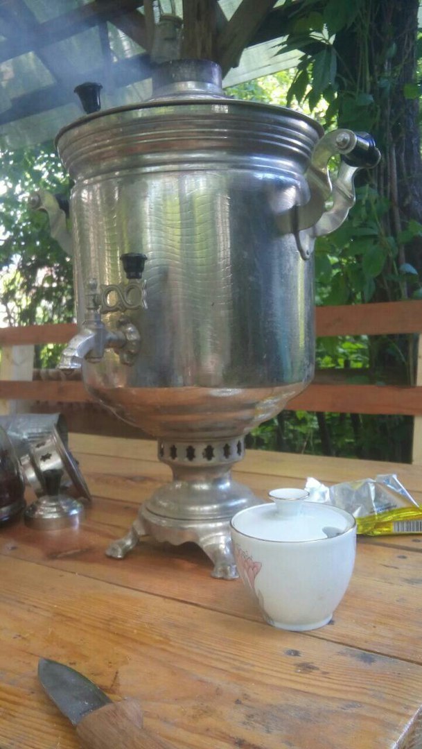 Good morning - My, Samovar, Good morning, Tea drinking, Good mood, Longpost