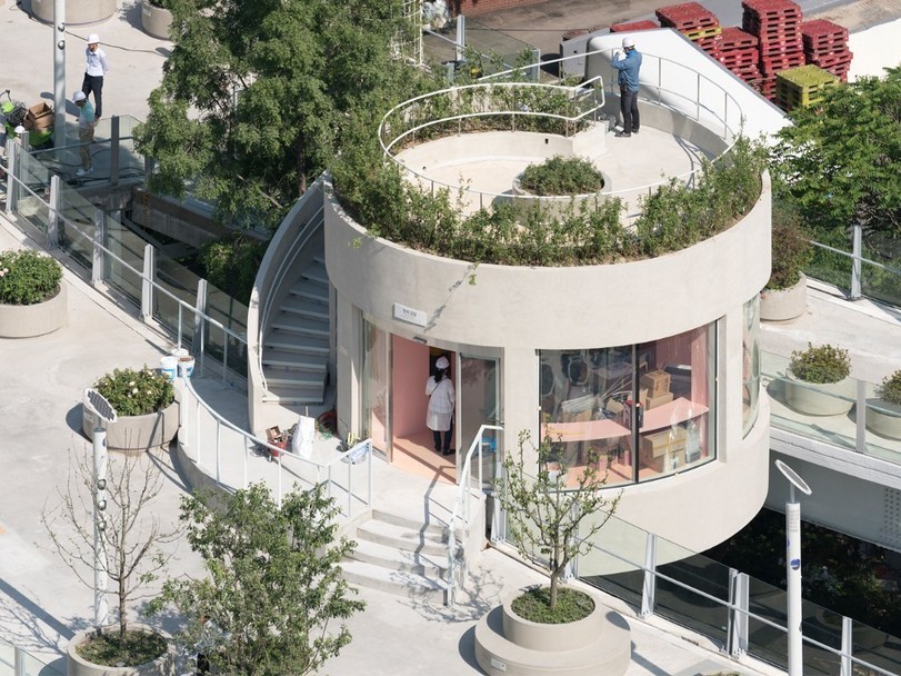 An old car overpass in Seoul has become a public park - South Korea, The park, Constructions, Longpost