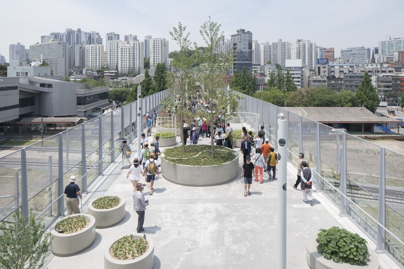 An old car overpass in Seoul has become a public park - South Korea, The park, Constructions, Longpost