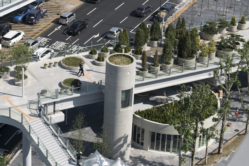 An old car overpass in Seoul has become a public park - South Korea, The park, Constructions, Longpost