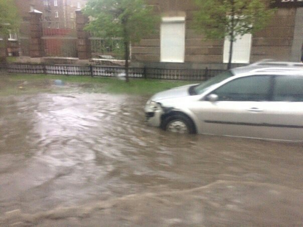 Nizhny Tagil after the hurricane. City center - Hurricane, , Longpost