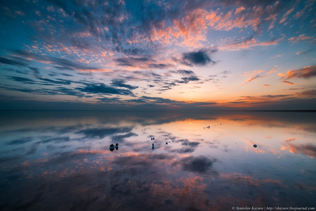 Lake Elton, Caspian lowland. - The photo, Landscape, Lake, Nature, Elton, Longpost