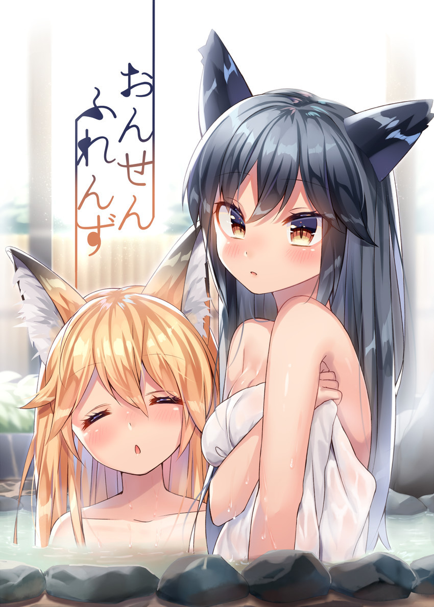 Anime Art - Anime, Anime art, Kemono friends, Ezo Red Fox, Silver Fox