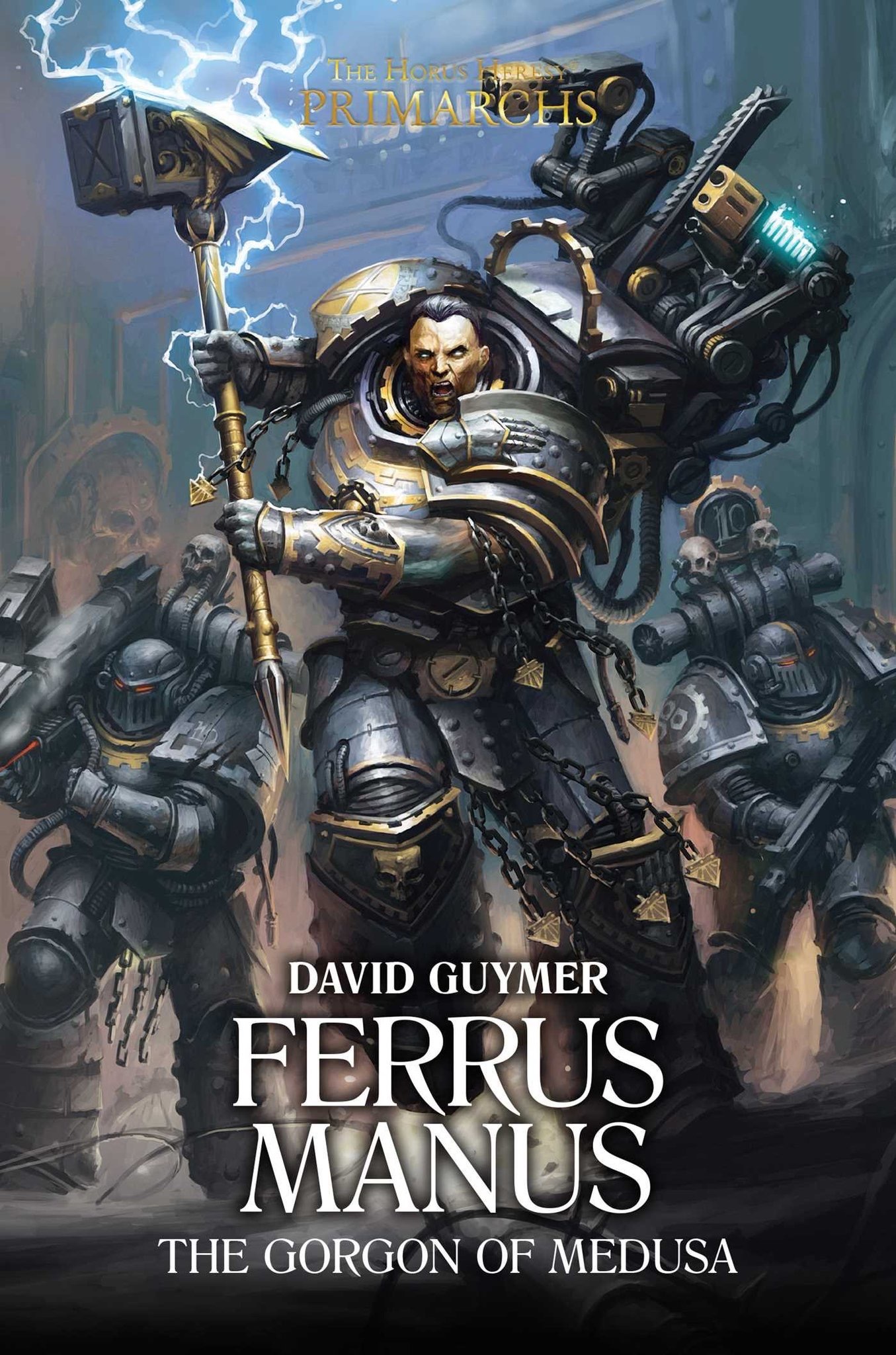 Ferrus Manus and dorsal Wunderwaffle. - Warhammer, Horus heresy, Ferrus Manus