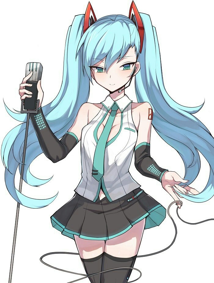 Hatsune Miku - Hatsune Miku, Vocaloid, Аниме, Арт, Длиннопост