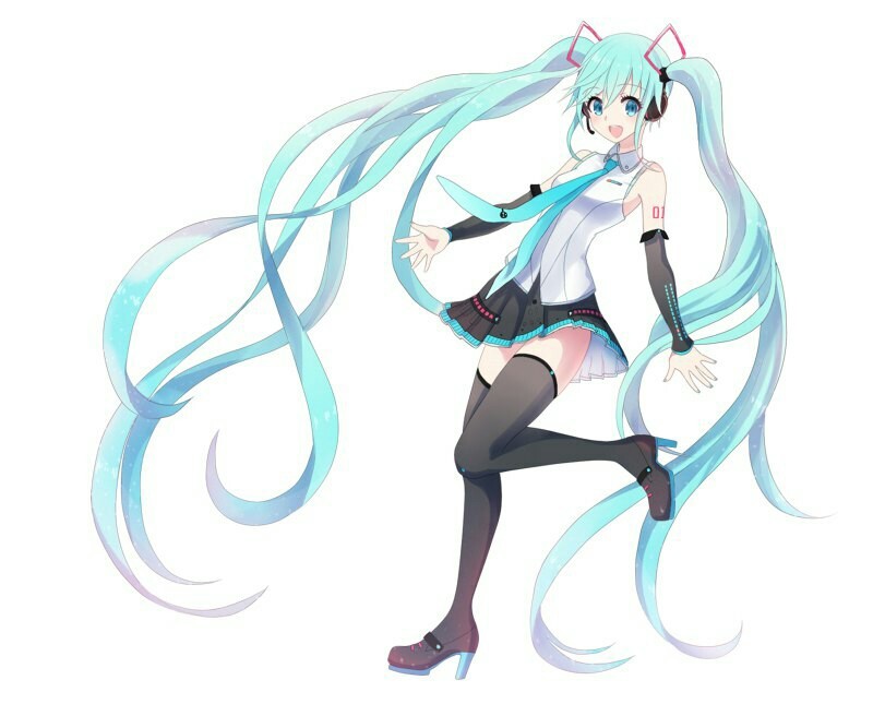 Hatsune Miku - Hatsune Miku, Vocaloid, Аниме, Арт, Длиннопост