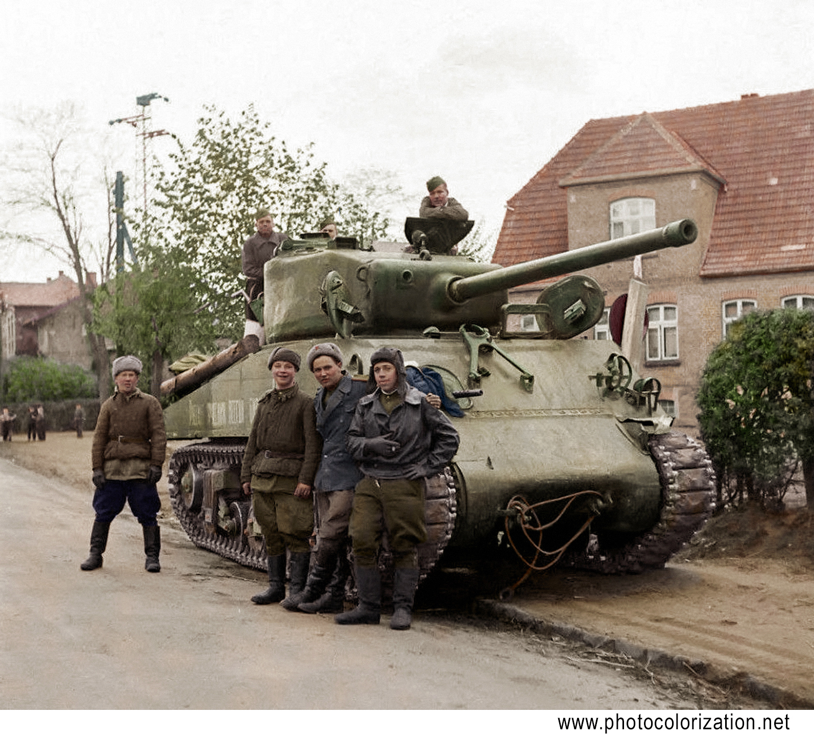 My coloration - My, Colorization, The Great Patriotic War, Tanks