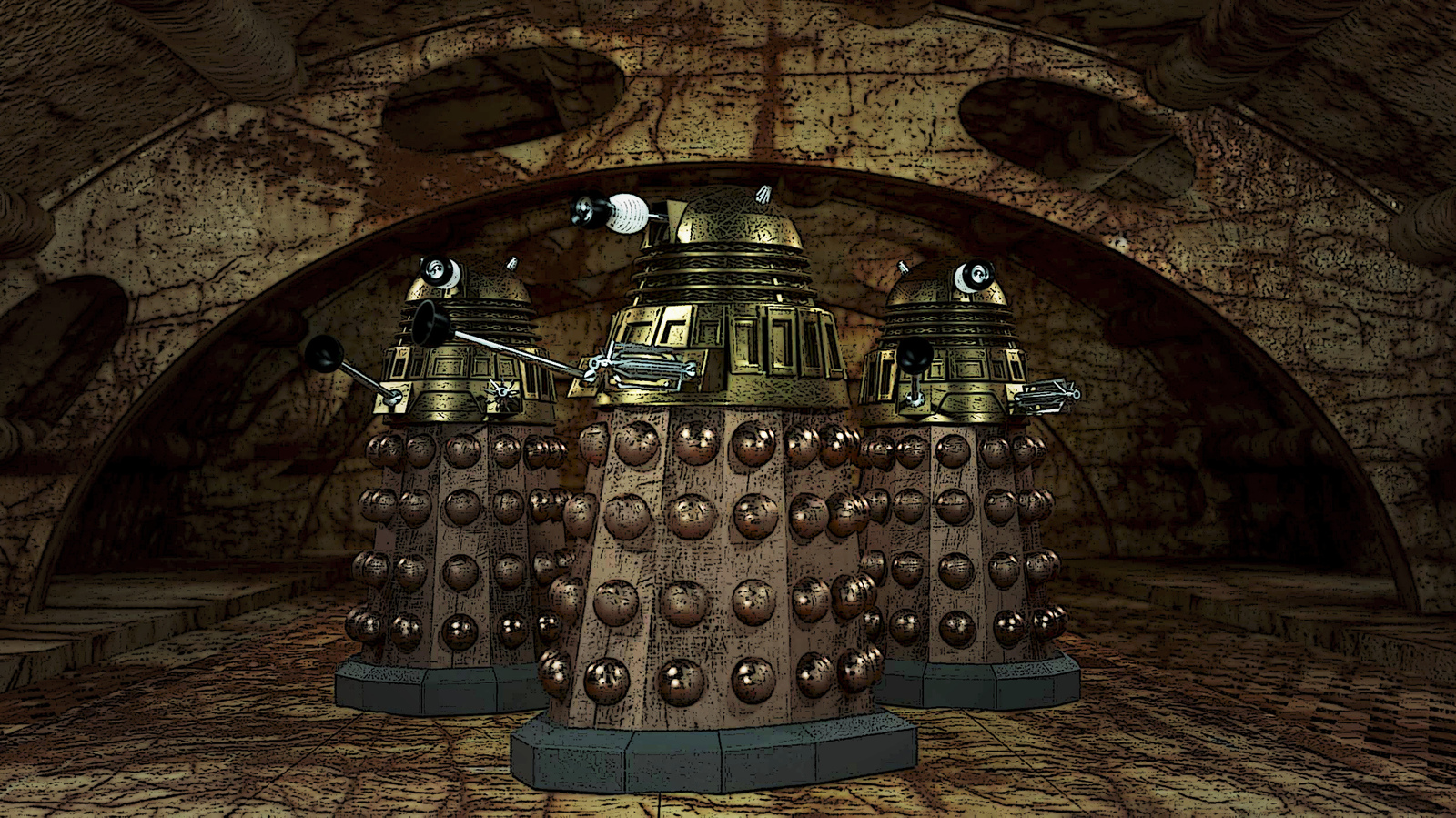 Extermination ПОСТ - Моё, Далеки, 3D, Doctor