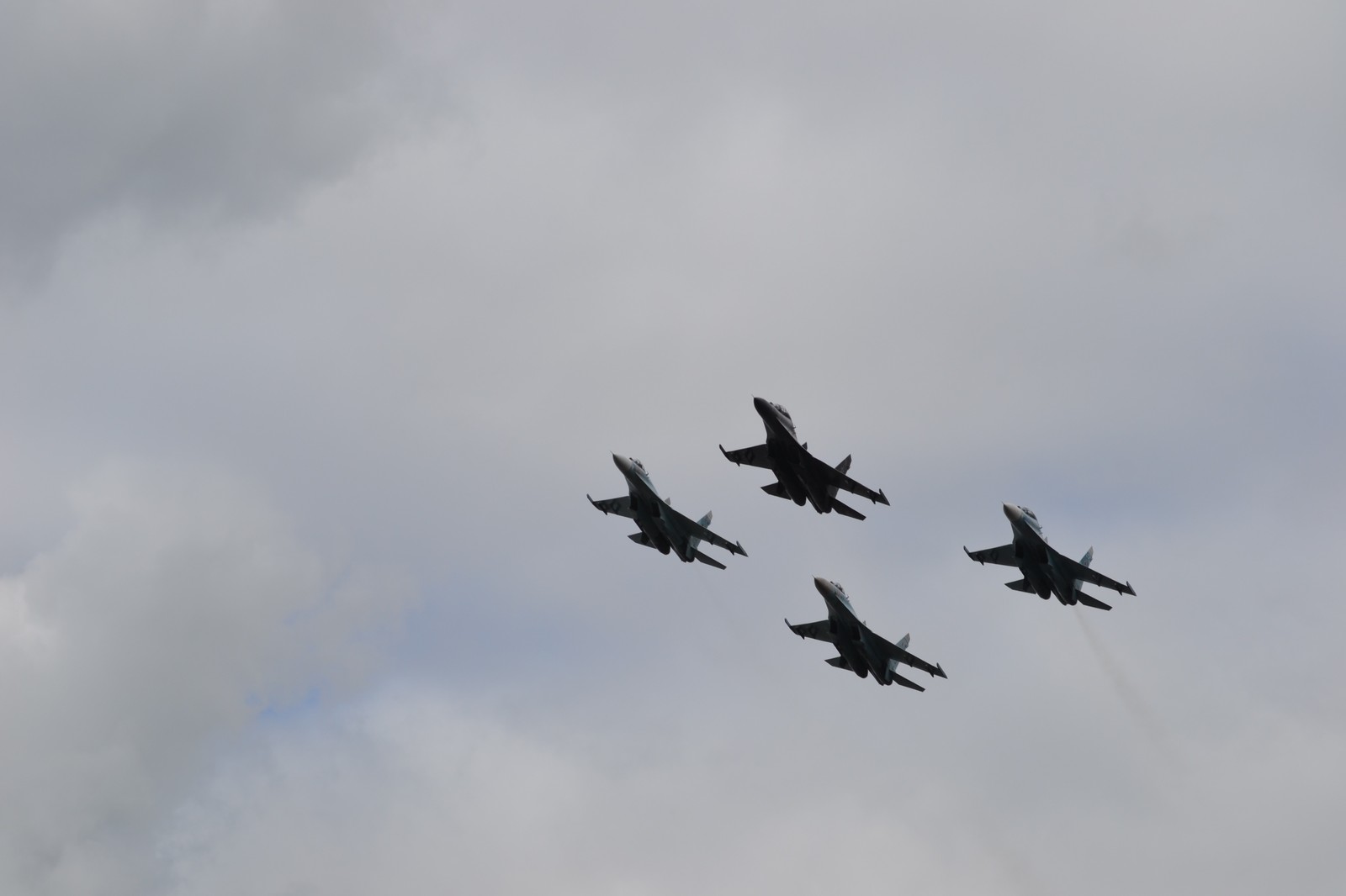 Aerobatic team Falcons of Russia in Cherepovets - My, Aerobatics, Aerobatic team, Airplane, Russian army, Aviation, Longpost, Army