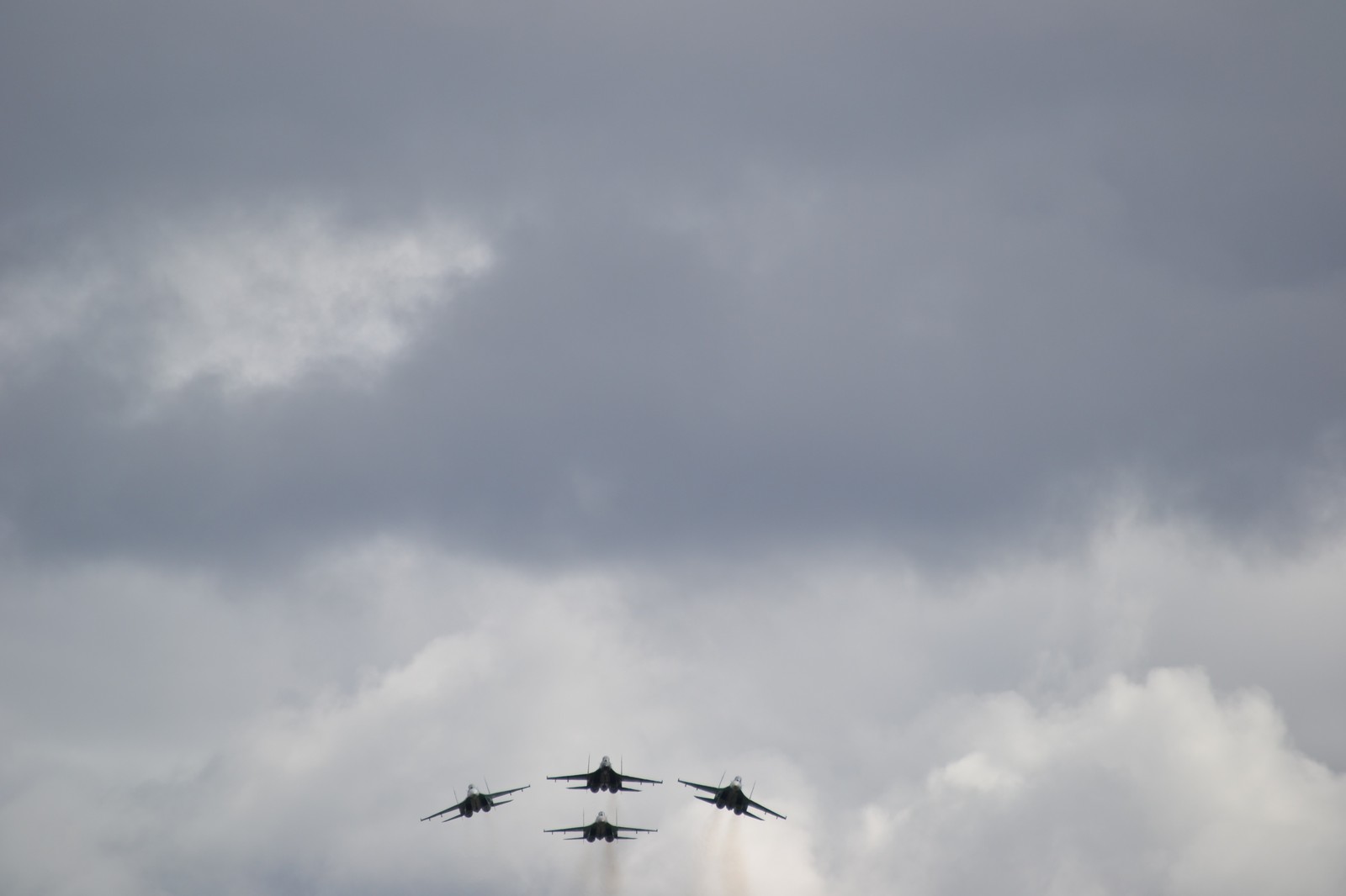 Aerobatic team Falcons of Russia in Cherepovets - My, Aerobatics, Aerobatic team, Airplane, Russian army, Aviation, Longpost, Army