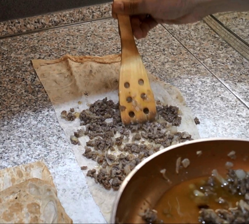 Delicious Turkish berek. - My, Food, Cooking, Video recipe, Meat, Preparation, Spices, Video, Longpost
