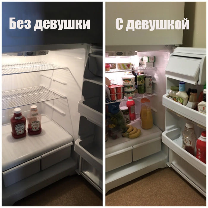 Everyday nutrition - Refrigerator, It Was-It Was, Food, Girls