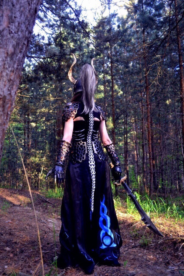 Tzeentch cultist costume from Warhammer - Warhammer, Warhammer cosplay, Live Action RPG, Cosplay, Longpost