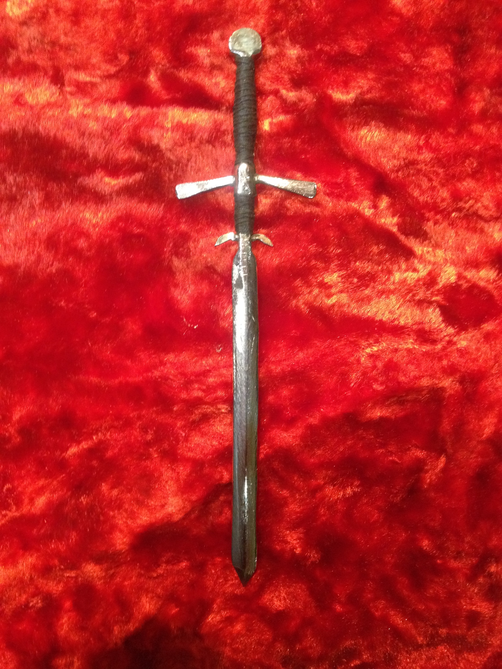 Nail Sword - My, Sword, Nails, Zweichander, Longpost