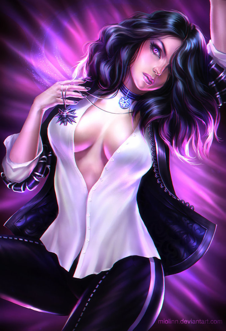 Yennefer - Witcher, The Witcher 3: Wild Hunt, Yennefer, Art, 